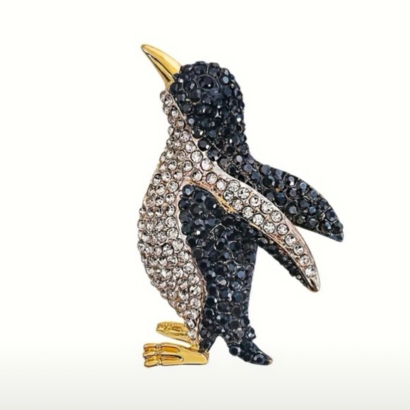 ✨ Zara Spheni Penguin Brooch - Picture 4 of 5